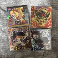 アニメキャラクター ホログラムシール 4枚セット