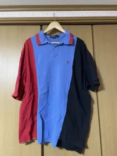 POLO RALPH LAUREN 半袖シャツ ポロシャツ リメイク 古着