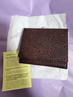 鹿皮 2つ折り財布 人気 レディース メンズ がま口 未使用品 浅草店のサムネイル