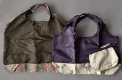LAURA ASHLEY エコバッグ 2点セットのサムネイル