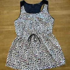 Forever21 レオパード柄 ノースリーブ チュニック