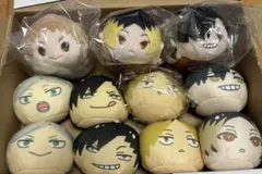 ハイキュー　おまんじゅう　もちもちマスコット　音駒　黒尾　孤爪　夜久　リエーフ