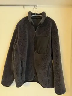グレー XL フリースジャケット