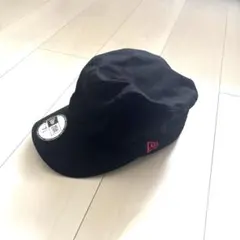 NEW ERA ブラック ワークキャップ 7 1/8