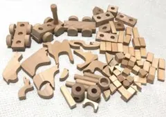 【値下げ】積み木　木のおもちゃ