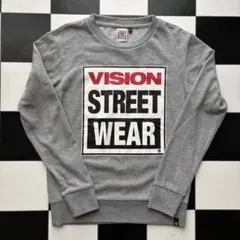 VISION STREET WEAR グレー スウェット
