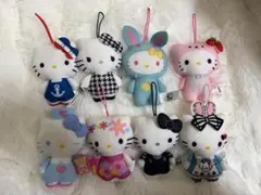 ハローキティ ぬいぐるみ　50周年　ハッピーセット 8体まとめ売り
