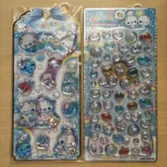 【新品】ぷくぷくあわわちゃん　ウォーターインシール　プチドロップステッカー