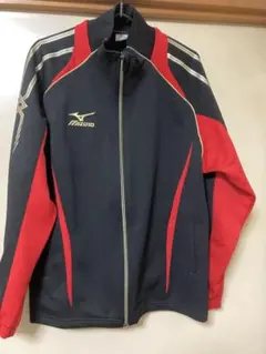 MIZUNO ミズノ ジャージ ブラック レッド L