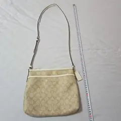 COACH シグネチャー ショルダーバッグ ベージュ送料ギリギリ込み値下げ 