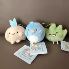 すみっコぐらしばんざいゴムひも付きマスコットpart2　　３種セット
