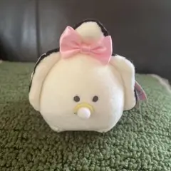 つぶらな瞳のなまがき ぬいぐるみ ピンクリボン