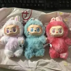 ラブブ 3点セット 大阪ポップマート ぬいぐるみ まとめ売り