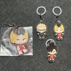【ハイキュー】ふらっと めじるしアクセサリー キーホルダー 黒尾 孤爪 月島