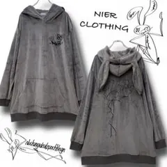NIER CLOTHING  うさ耳　パーカー　ワンピ