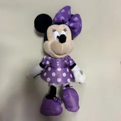 紫ミニーちゃん キーホルダー