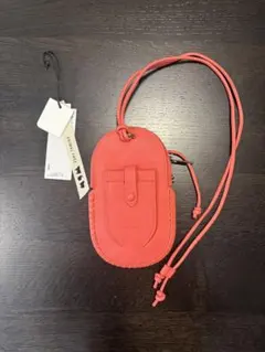 アドカラム マルチモバイルケース コーラルピンク ショルダーバッグ