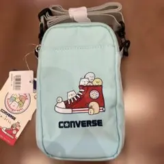 すみっコぐらし　コンバース　ミニショルダー　ブルー　新品未使用