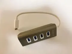 Type-C → USB 4ポートハブ☆動作良好／美品