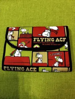 スヌーピー フライングエース じゃばらカード収納ポーチ