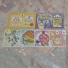 ちいかわ あつめてシールガム、カード まとめ売り うさぎ
