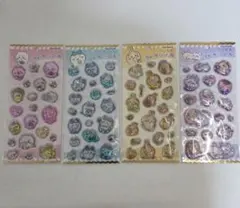 正規品 ウォーターインシール 4種セット ちいかわ ハチワレ うさぎ MIX