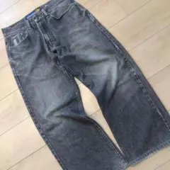 ALPHANUMERICブラックデニム98~00s初頭BBOY平成フェードw30のサムネイル