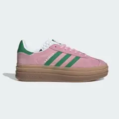 adidas Gazelle ピンク/グリーン スニーカー
