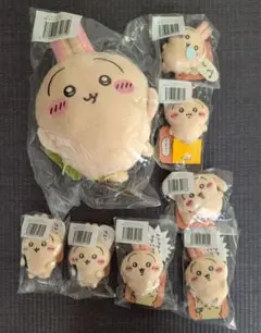 ちいかわ うさぎだらけくじ ポシェット ぬいぐるみバッジ