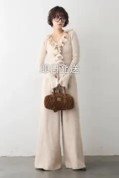 平日限定タイムセール！美ラインセットアップ アイボリー Frene フラーネ同型