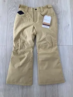 新品　ジュニア スノーボードウェア ベージュ 120