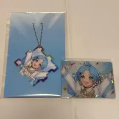 パズルキーホルダー すにすて おさでい ホログラムクリアカード - メルカリ