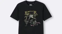 【　GU ジョジョの奇妙な冒険　Tシャツ　Sサイズ　ブラック　】のサムネイル