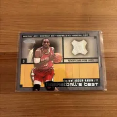 シェリーフ・アブドゥル＝ラヒーム ゲーム使用ショーツカード