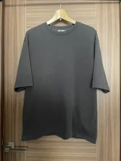 UNIQLO UエアリズムコットンオーバーサイズTシャツ　ovy