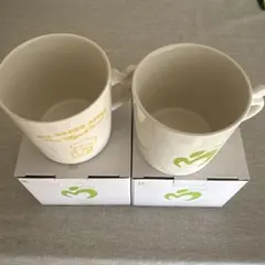 신품 미개봉 ガスト ミセスグリーンアップル マグカップ B D 2種セット