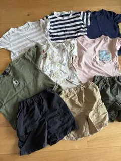 子供服セット Tシャツ6枚とショートパンツ3枚