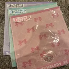 サンリオ 当たりくじ マイメロ ばつ丸 ポチャッコ ハンドタオル