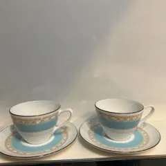 【新品】Noritake（ノリタケ） カップ＆ソーサー 2客セット