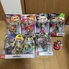 amiibo アミーボ スプラトゥーン　9体セット