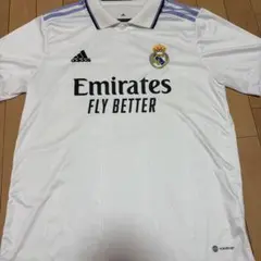 Real Madrid ホワイトポロシャツ