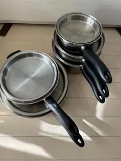 アムウェイ　フライパン&ソースパン　6点セット