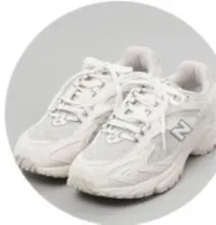JAENASIS ＮewBalanceML725ホワイト×グレー24.5cm