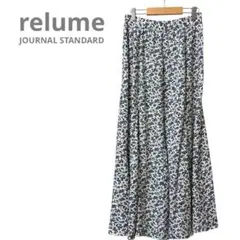 新品 ジャーナルスタンダード ホワイト 小花マーメイドスカート