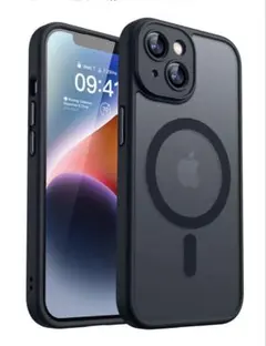 【中古品】MagSafe対応 iPhone14用ケース 透明/黒