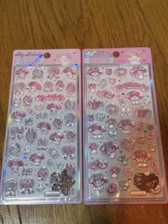サンリオ 海外限定正規品 ぷっくりシール 2点セット