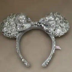 ミッキー風シルバーカチューシャ