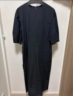 uncrave アンクレイヴ ファインブロードワンピース BLACK