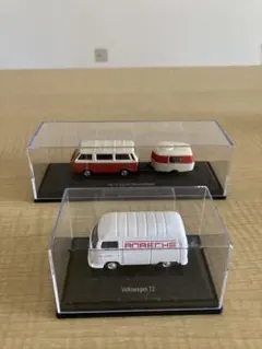 Schuco 1/87 VW T2 & T3 1/87 2台シュコー製のサムネイル