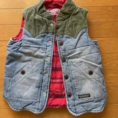 【試着のみ】F.O.KIDS 中綿入りベスト　アウター　120サイズ